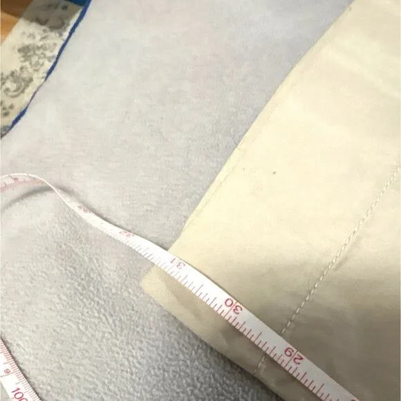 J.Crew Womens Chino Pants 12R Classic Twill City Fit Beige Straight Leg Preppy - Picture 6 of 6